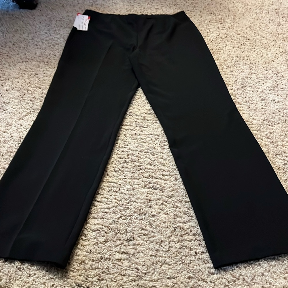 Black slacks in excellent condition never been worn